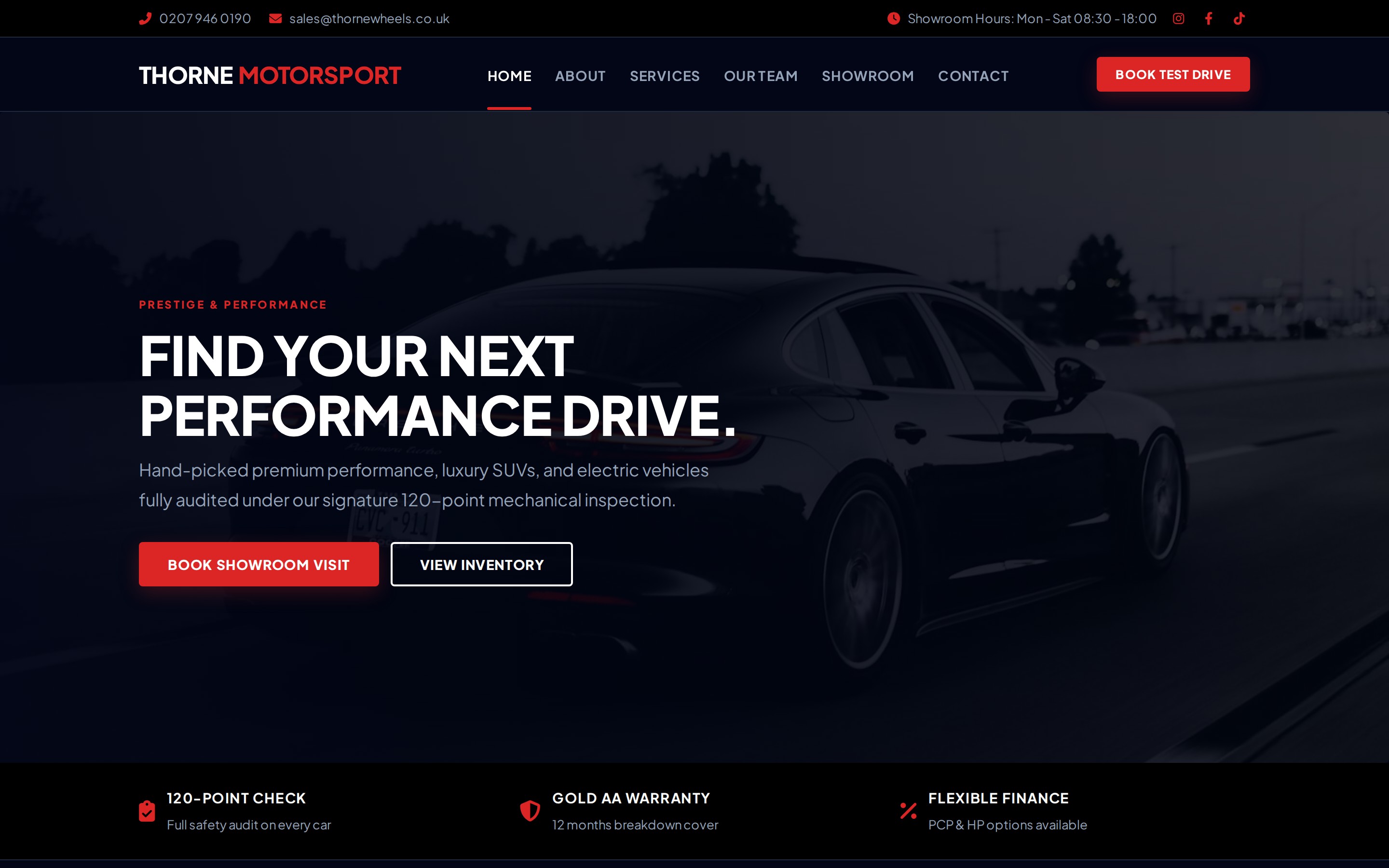 Template of the Week: Automotive - Car Dealer Pro